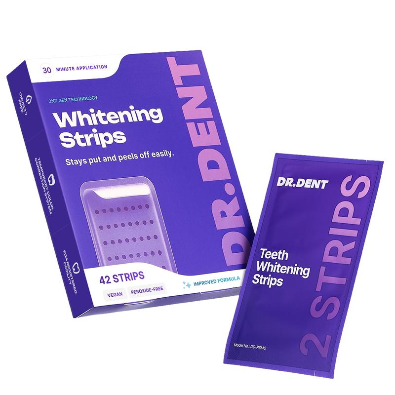 Purple Teeth Whitening Strips